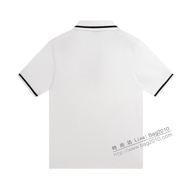 Dior專櫃迪奧2023SS新款刺繡Polo短袖T恤 男女同款 tzy2793